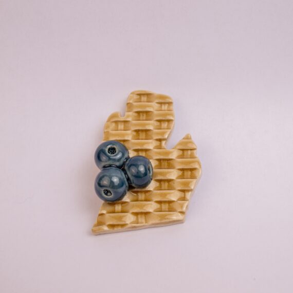 Blueberry Basket Ornament